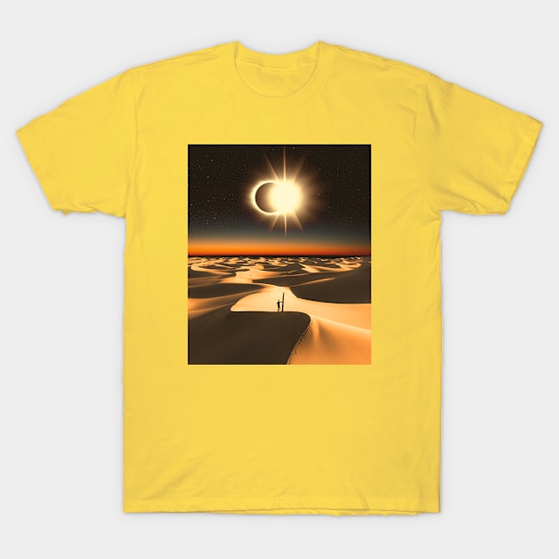 SURFER ECLIPSE T-Shirt by karadoc